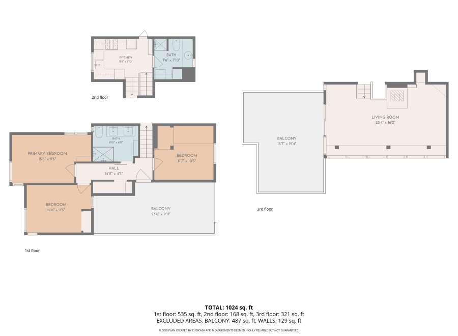 Discover this multi-level property featuring a spacious living room on the third floor, perfect for relaxation and entertainment.