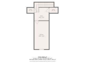 Discover this charming floor plan featuring a spacious main room measuring 9'10' x 19'5', perfect for living and dining.
