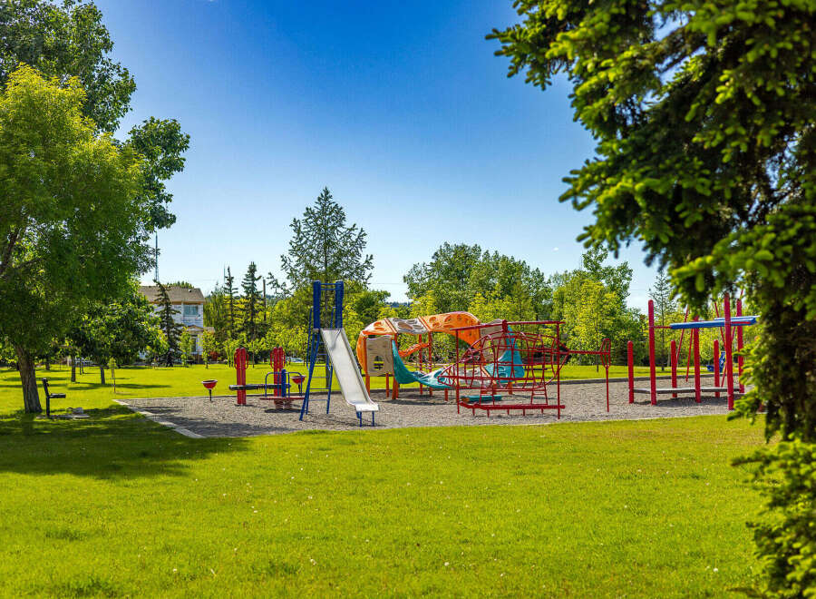 Enjoy outdoor fun at this vibrant playground, perfect for families seeking an active lifestyle.