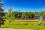 Enjoy outdoor recreation at this vibrant baseball field, perfect for local leagues and casual games.