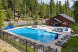 Enjoy a refreshing dip in this stunning community pool, complete with lap lanes for your morning swim.