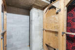 Discover secure and convenient storage solutions in this property's basement.
