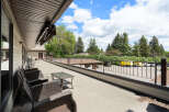 Enjoy the outdoors on this spacious balcony, perfect for relaxing or entertaining.