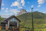 Experience breathtaking mountain views from this stunning property, featuring a modern home with expansive windows that capture the majestic scenery.