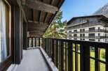 Enjoy breathtaking mountain views from this charming balcony, perfect for your morning coffee or evening relaxation.