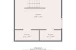 Discover this charming floor plan featuring a spacious main room measuring 22'2' x 14'5', perfect for gatherings.