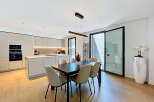Experience modern living in this stunning open-plan kitchen and dining area.