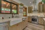 Experience rustic charm and modern convenience in this beautifully appointed kitchen.