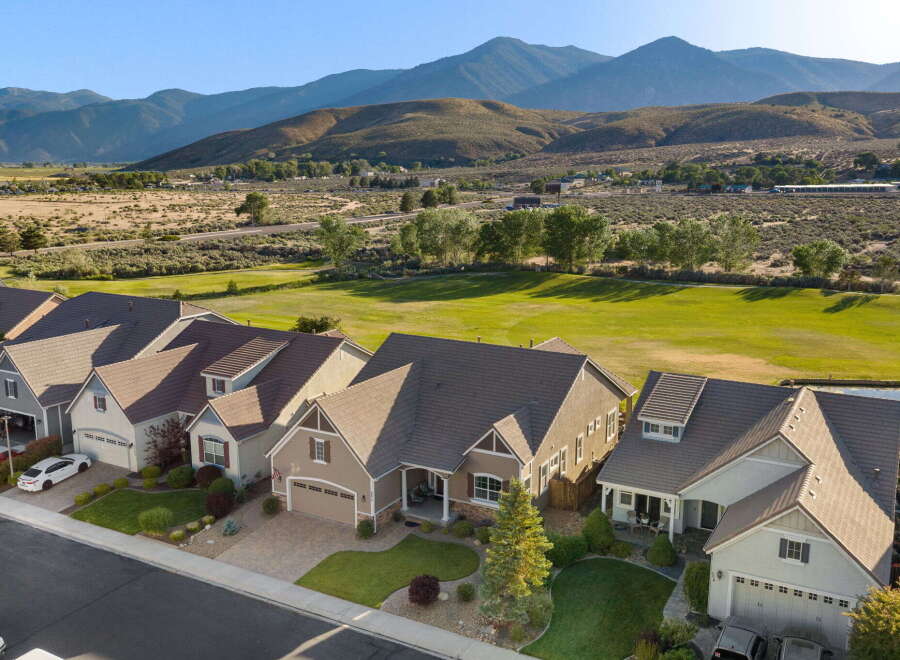 Discover modern living in this stunning suburban neighborhood, featuring beautifully crafted homes with elegant architecture and manicured lawns.