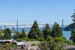 Experience breathtaking views of the Lions Gate Bridge and Vancouver's city skyline from this stunning property.