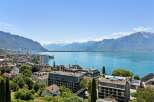 Experience breathtaking panoramic views of Lake Geneva and the majestic Alps from this stunning property.