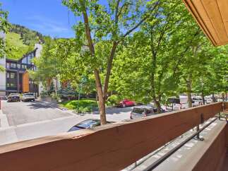 Enjoy stunning mountain views from this property, nestled amidst lush greenery and mature trees.
