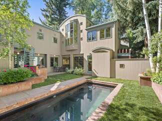 Discover this unique home featuring a charming courtyard with a refreshing plunge pool, perfect for relaxation.