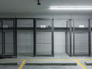 Secure your belongings in this spacious storage unit located in a well-maintained parking facility.
