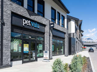Discover a prime commercial space featuring the popular Pet Valu store, ideal for pet-related businesses or retail ventures.