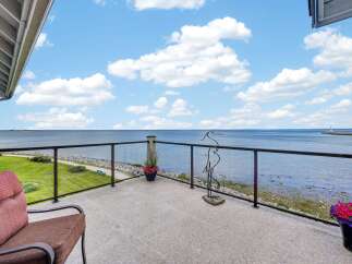 Enjoy breathtaking ocean views from this stunning balcony, perfect for morning coffee or evening relaxation.