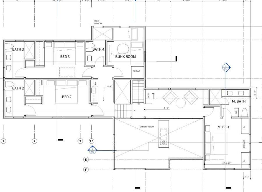 Discover this spacious floor plan featuring multiple bedrooms and bathrooms, perfect for a growing family or hosting guests.