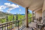 Enjoy breathtaking mountain views from this spacious balcony, perfect for morning coffee or evening relaxation.