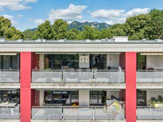 Experience modern living with spacious balconies offering stunning mountain views.