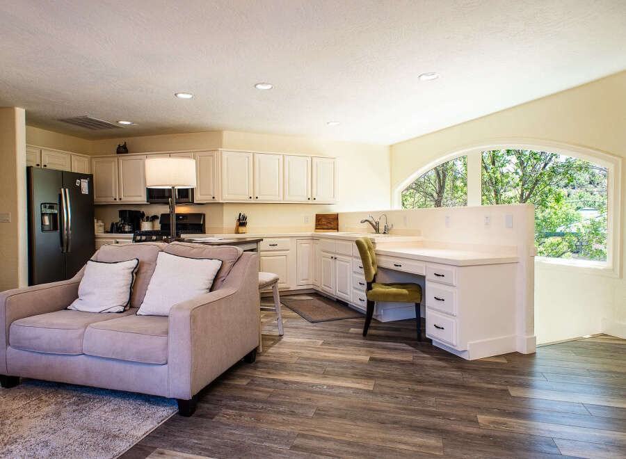 Discover this charming open-concept living space, perfect for modern living.