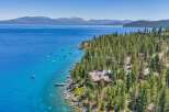 Experience luxury living on the shores of Lake Tahoe with this stunning waterfront estate.
