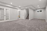Discover the potential of this unfinished basement, offering a blank canvas for your dream living space.