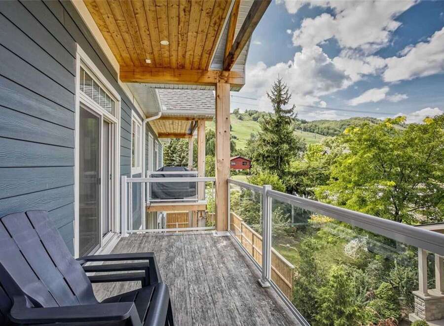Enjoy breathtaking views from this spacious balcony, perfect for outdoor relaxation and entertaining.