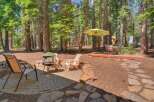 Enjoy the serene mountain lifestyle with this charming outdoor living space, perfect for relaxation and entertaining.
