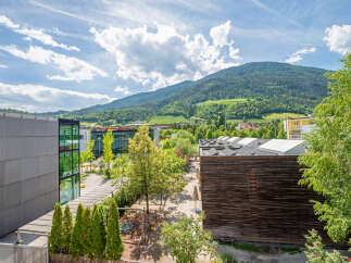 Discover modern architecture seamlessly integrated with nature in this stunning property.