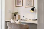 Discover a stylish and functional workspace designed for productivity and comfort.