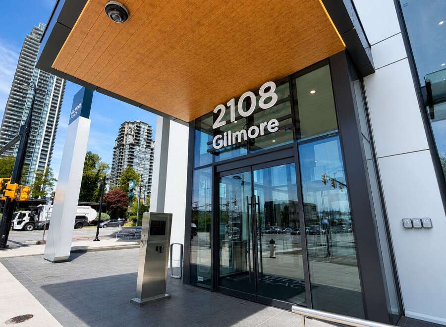 Discover modern living at 2108 Gilmore, a premier residential building offering sleek design and urban convenience.