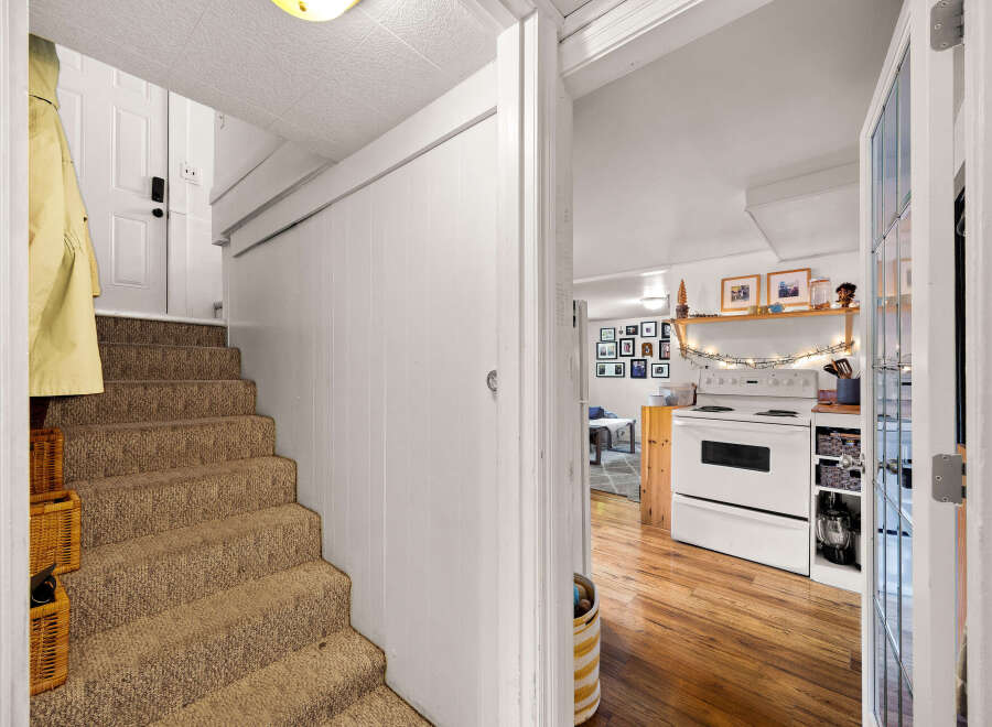 Discover a charming and functional living space with this inviting interior view.