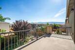Enjoy breathtaking mountain views from this spacious balcony, perfect for outdoor entertaining or quiet relaxation.