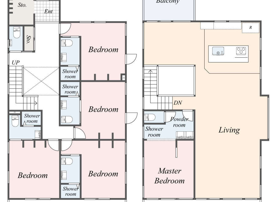 Discover this multi-level home featuring multiple bedrooms and bathrooms, perfect for a growing family or hosting guests.