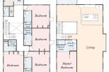 Discover this multi-level home featuring multiple bedrooms and bathrooms, perfect for a growing family or hosting guests.