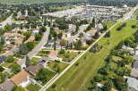 Discover this charming suburban neighborhood with a mix of single-family homes and townhouses, perfect for families and professionals alike.