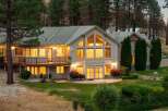 This stunning multi-level home offers breathtaking views and ample living space, perfect for entertaining.