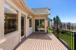 Enjoy breathtaking views from this expansive deck, perfect for outdoor entertaining or quiet relaxation.