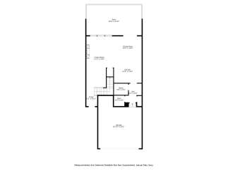 Discover this spacious floor plan featuring a large living room perfect for entertaining, flowing into a dining area and a well-appointed kitchen.