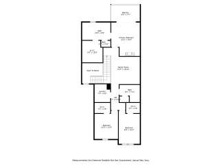Discover this spacious floor plan featuring a primary bedroom with an en-suite bath and walk-in closet, perfect for relaxation.
