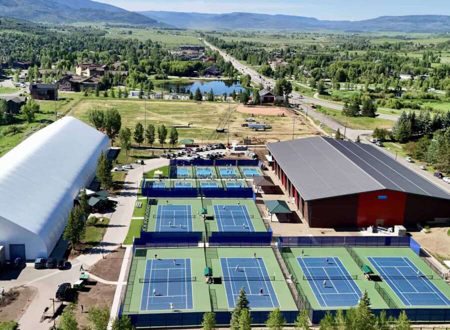 Experience world-class tennis at this expansive facility featuring numerous outdoor courts and a large indoor arena for year-round play.