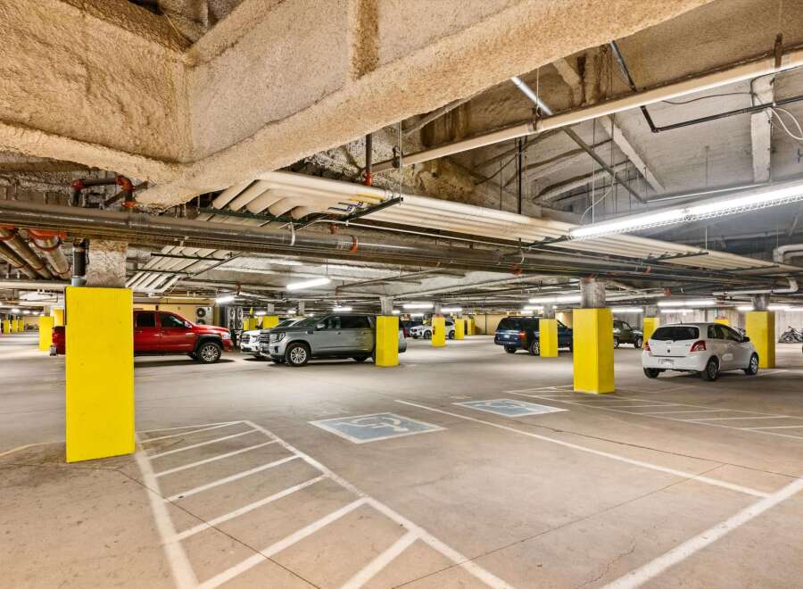 Discover secure and convenient underground parking at this property.