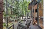 Enjoy the serene mountain views from this charming balcony, perfect for morning coffee or evening relaxation.