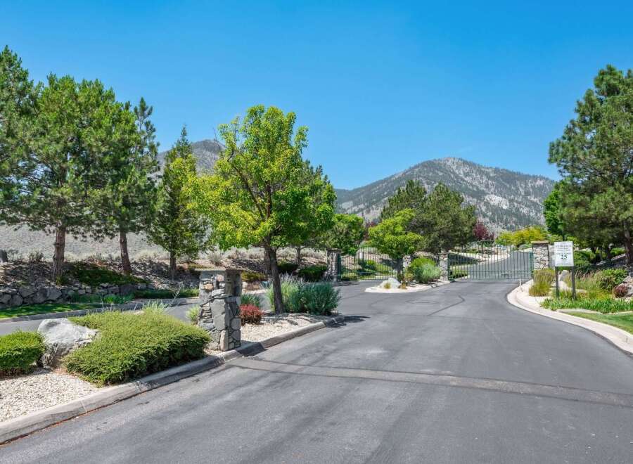 Discover this stunning gated community entrance, offering a sense of exclusivity and security.