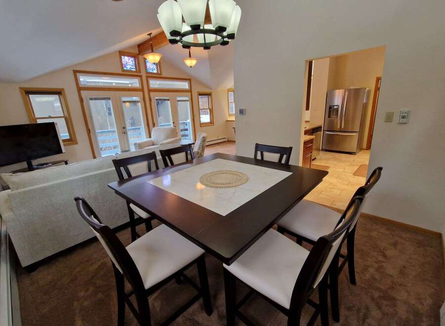 Discover this inviting living and dining area, perfect for entertaining.