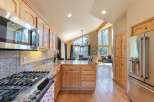 Experience the perfect blend of rustic charm and modern convenience in this stunning kitchen.