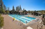 Enjoy a refreshing swim in this stunning outdoor pool, complete with lap lanes and a relaxing hot tub.
