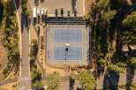 Discover this stunning property featuring two pristine tennis courts, perfect for recreation and exercise.