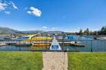 Enjoy exclusive access to this private marina, featuring a secure gate and ample boat slips for residents.
