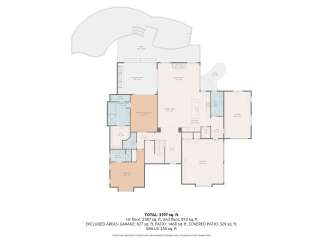 Discover this spacious home featuring a large primary bedroom with an en-suite bath and walk-in closet, perfect for relaxation.